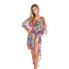 Kaftan ROUGE/VERT/BLEU - SIGNES GRIMALT