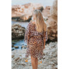 Kaftan BLANC/MARRON - SIGNES GRIMALT