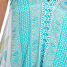Longue Robe BLEU/BLANCHE - SIGNES GRIMALT