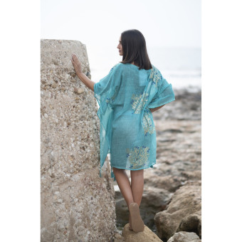 Poncho BLEU - SIGNES GRIMALT