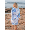 Chemise Robe BLANCHE/BLEU - SIGNES GRIMALT