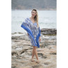 Poncho BLEU/BLANC TU - ISLA BONITA