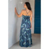 Robe Large BLEU FONCÉ - ISLA BONITA