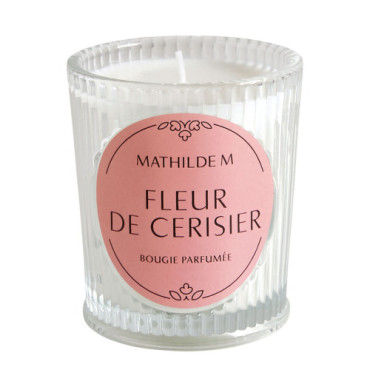 Bougie Parfumée  FLEUR DE CERISIER - MATHILDE M