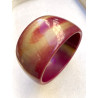 Bracelet MOON Marron/rouge - Francine BRAMLI Paris
