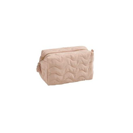 Trousse de Toilette CAPUCINE Rose Pâle PM - MATHILDE M