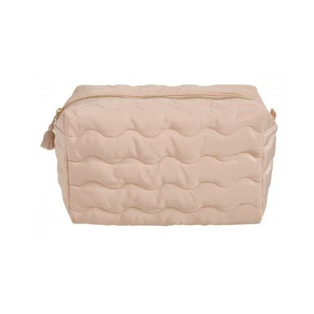 Trousse de Toilette CAPUCINE Rose Pâle GM - MATHILDE M