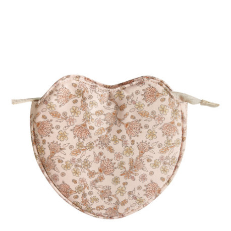Pochette Coeur Fleuri SOLEIL PASTEL - MATHILDE M