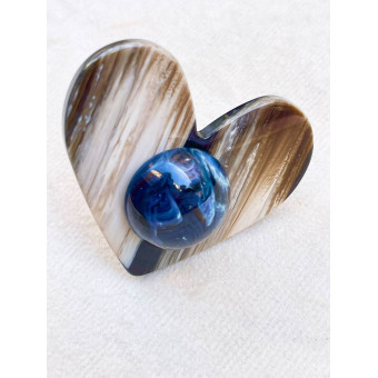 BAGUE RÉSINE Réglable - Francine BRAMLI Paris