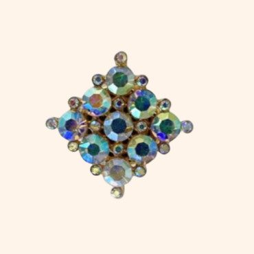 Bijoux de Bouton HONORÉ Holographique - LA LOGE DE SUZON