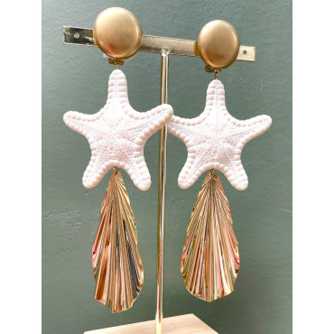 SEASTAR Ivoire et doré - Francine BRAMLI Paris