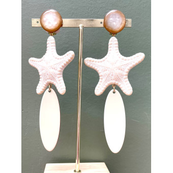 SEASTAR Ivoire et doré - Francine BRAMLI Paris