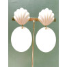 COQUILLE ivoire - Francine BRAMLI Paris
