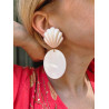 COQUILLE ivoire - Francine BRAMLI Paris