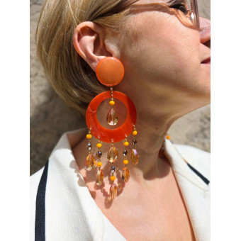 FLORETTE Orange - Francine BRAMLI Paris