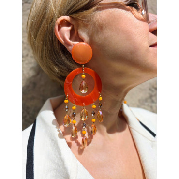 FLORETTE Orange - Francine BRAMLI Paris