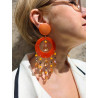 FLORETTE Orange - Francine BRAMLI Paris