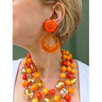 LANA orange - Francine BRAMLI Paris