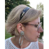 SERRE-TÊTE PM onyx - Francine BRAMLI Paris