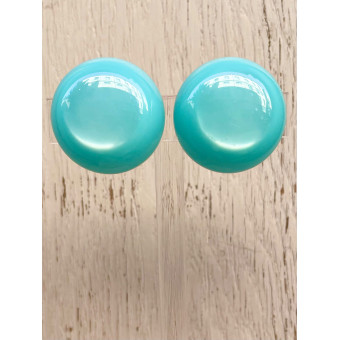 RAINBALL 3,00 Bleu turquoise irisé - Francine BRAMLI Paris