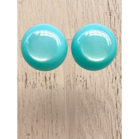 RAINBALL 3,00 Bleu turquoise irisé - Francine BRAMLI Paris