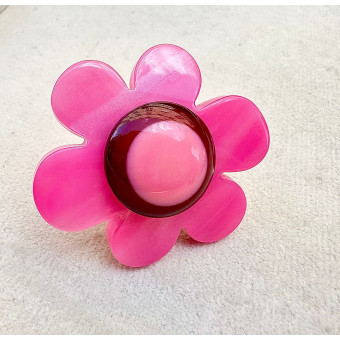 BAGUE RÉSINE Réglable - Francine BRAMLI Paris