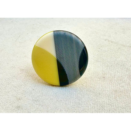 BAGUE RÉSINE Réglable - Francine BRAMLI Paris