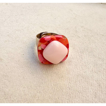 BAGUE RÉSINE Réglable - Francine BRAMLI Paris