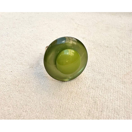 BAGUE RÉSINE Réglable - Francine BRAMLI Paris