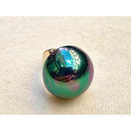 BAGUE RÉSINE Réglable - Francine BRAMLI Paris