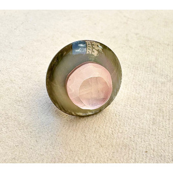 BAGUE RÉSINE Réglable - Francine BRAMLI Paris