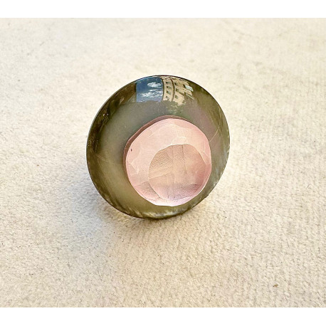 BAGUE RÉSINE Réglable - Francine BRAMLI Paris