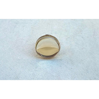 BAGUE MIROIR RÉSINE Réglable - Francine BRAMLI Paris