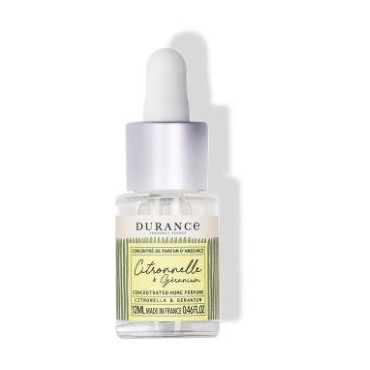 Concentré de Parfum CITRONNELLE & GÉRANIUM 12ml - DURANCE