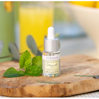 Concentré de Parfum CITRONNELLE & GÉRANIUM 12ml - DURANCE