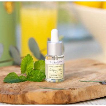 Concentré de Parfum CITRONNELLE & GÉRANIUM 12ml - DURANCE