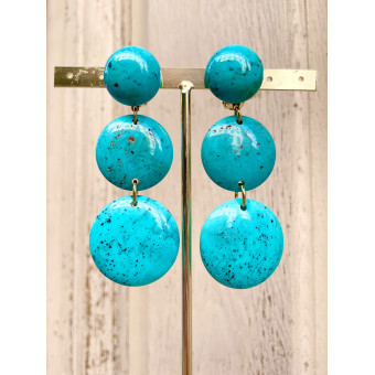 SALSA L Turquoise - Francine BRAMLI Paris
