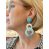 KEREN Maillons Bleu blanc - Francine BRAMLI Paris