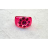 BAGUE Résine & Strass Taille 60 - Francine BRAMLI Paris