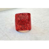 BAGUE Résine & Strass Taille 60 - Francine BRAMLI Paris