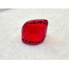 BAGUE Résine & Strass Taille 60 - Francine BRAMLI Paris