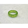 BAGUE Résine & Strass Taille 60 - Francine BRAMLI Paris