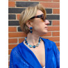 Collier RUDDY 2 bleus - Francine BRAMLI Paris