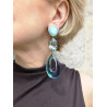 CELESTE LG Bleu - Francine BRAMLI Paris