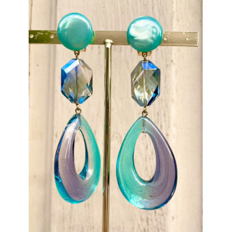 CELESTE LG Bleu - Francine BRAMLI Paris