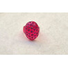 BAGUE Résine & Strass Taille 54 - Francine BRAMLI Paris