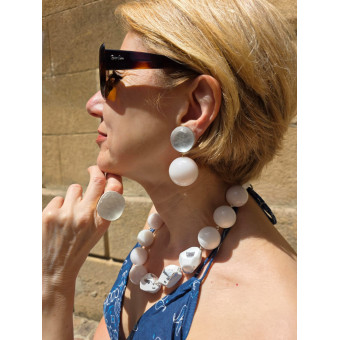 DISCO Blanc - Francine BRAMLI Paris