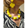 Collier OCTAVE Jaune - Francine BRAMLI Paris