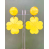 TREFLE jaune - Francine BRAMLI Paris