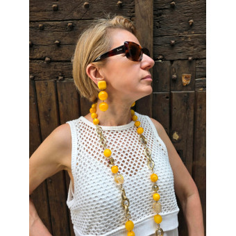 BAYA Jaune - Francine BRAMLI Paris